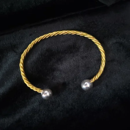 Brass and Silver Bracelet