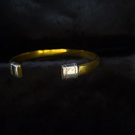 Brass and Silver Bracelet