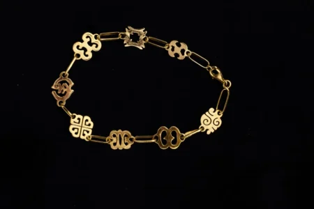 18k mix symbols Adinkra Bracelets