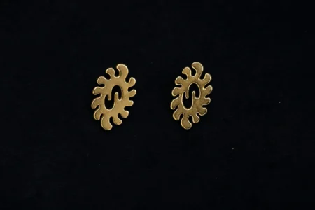 18k Binn-kabi stud earrings