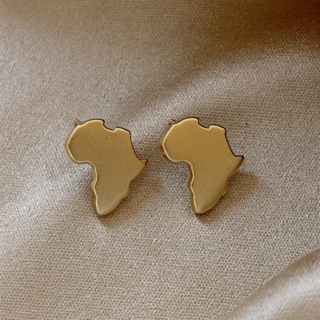 Solid Africa Stud Earrings