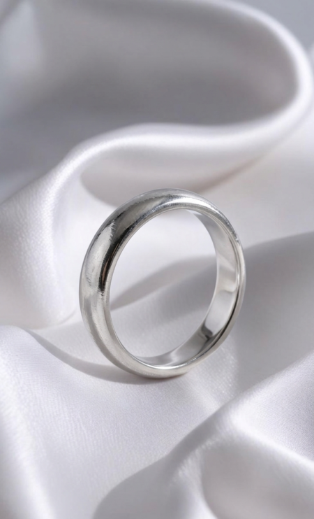 Silver Wedding Ring